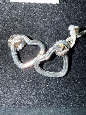 John hardy bamboo heart stud earring